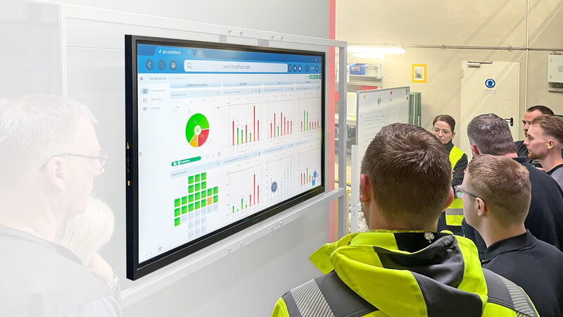 px.solutions – Digitales Shopfloormanagement für mehr Effizienz und Übersicht